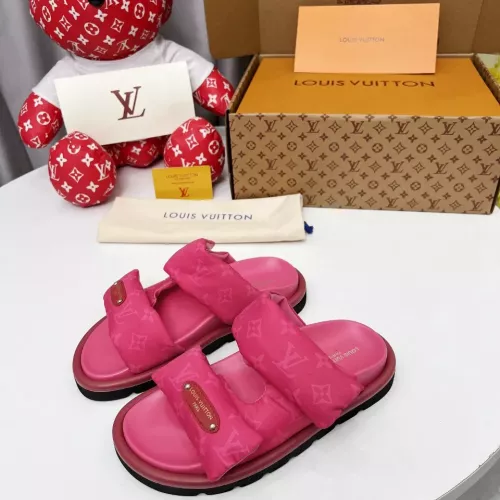 Wholesale Louis Vuitton Slippers For Women #1329172 $82.00 USD, Wholesale Quality Replica Louis Vuitton Slippers