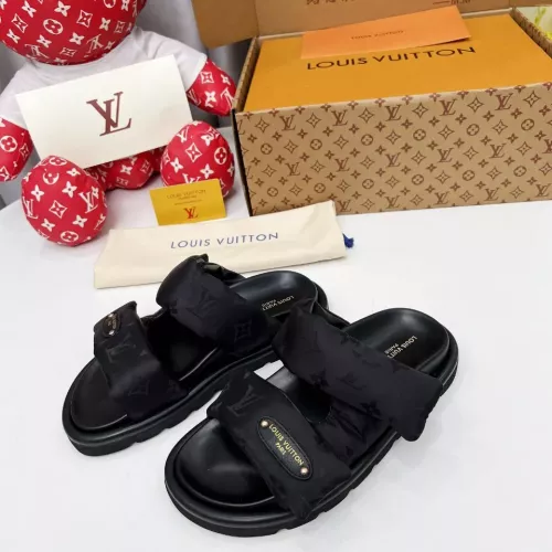 Wholesale Louis Vuitton Slippers For Women #1329174 $82.00 USD, Wholesale Quality Replica Louis Vuitton Slippers