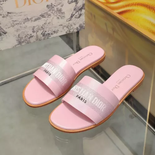 Wholesale Christian Dior Slippers For Women #1329191 $80.00 USD, Wholesale Quality Replica Christian Dior Slippers