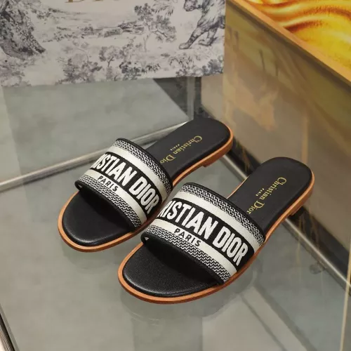 Wholesale Christian Dior Slippers For Women #1329193 $80.00 USD, Wholesale Quality Replica Christian Dior Slippers