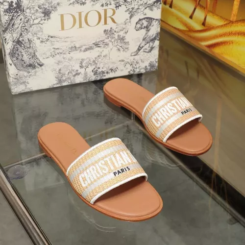 Wholesale Christian Dior Slippers For Women #1329197 $80.00 USD, Wholesale Quality Replica Christian Dior Slippers