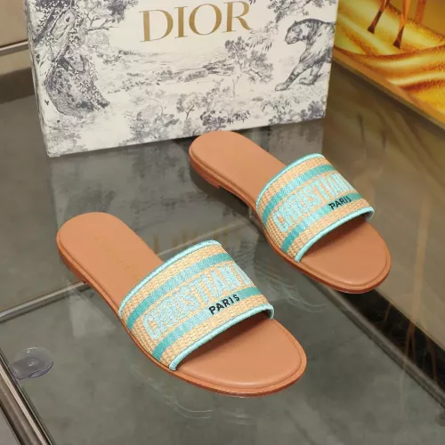 Wholesale Christian Dior Slippers For Women #1329198 $80.00 USD, Wholesale Quality Replica Christian Dior Slippers