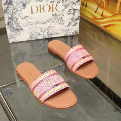 Wholesale Christian Dior Slippers For Women #1329199 $80.00 USD, Wholesale Quality Replica Christian Dior Slippers