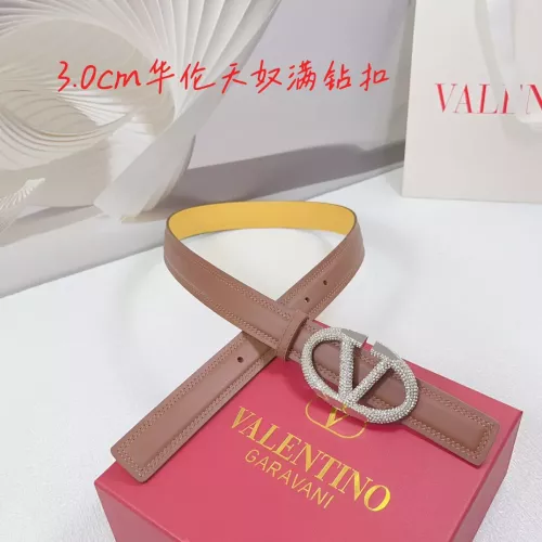 Wholesale Valentino AAA Quality Belts In 3.0cm For Women #1329360 $72.00 USD, Wholesale Quality Replica Valentino AAA Quality Belts