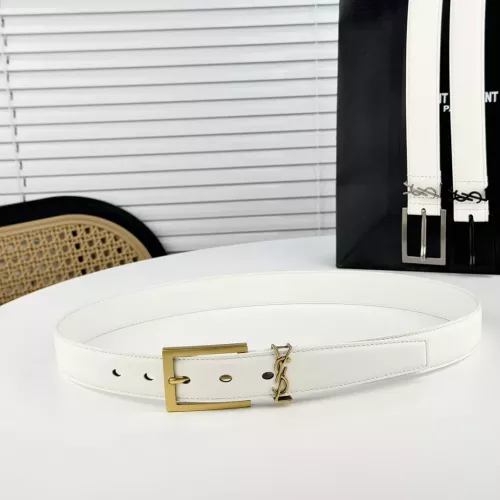 Wholesale Yves Saint Laurent AAA Quality Belts In 3.0cm For Women #1329395 $45.00 USD, Wholesale Quality Replica Yves Saint Laurent AAA Quality Belts