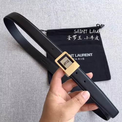 Wholesale Yves Saint Laurent AAA Quality Belts In 3.0cm For Women #1329417 $52.00 USD, Wholesale Quality Replica Yves Saint Laurent AAA Quality Belts