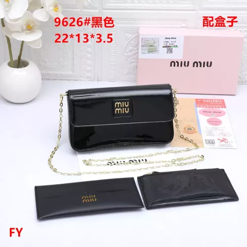 Wholesale MIU MIU Messenger Bags For Women #1329470 $27.00 USD, Wholesale Quality Replica MIU MIU Messenger Bags