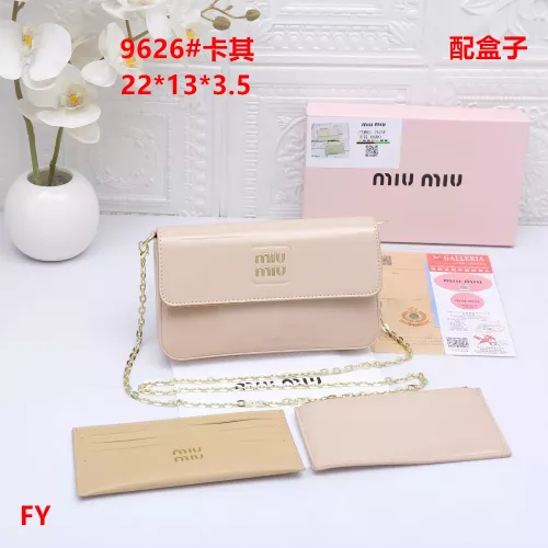 Wholesale MIU MIU Messenger Bags For Women #1329471 $27.00 USD, Wholesale Quality Replica MIU MIU Messenger Bags