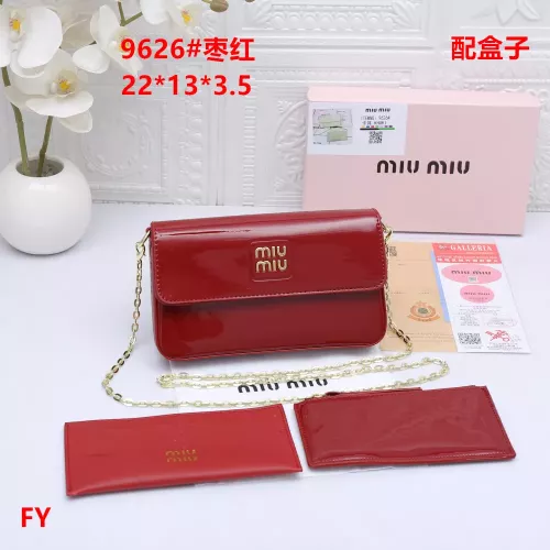 Wholesale MIU MIU Messenger Bags For Women #1329473 $27.00 USD, Wholesale Quality Replica MIU MIU Messenger Bags