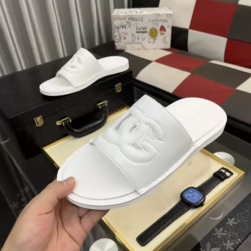 Wholesale Dolce &amp; Gabbana D&amp;G Slippers For Men #1329533 $52.00 USD, Wholesale Quality Replica Dolce &amp; Gabbana D&amp;G Slippers