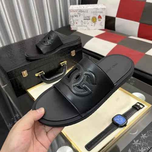 Wholesale Dolce &amp; Gabbana D&amp;G Slippers For Men #1329534 $52.00 USD, Wholesale Quality Replica Dolce &amp; Gabbana D&amp;G Slippers