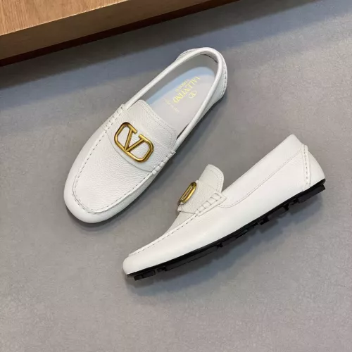 Wholesale Valentino Leather Shoes For Men #1329563 $115.00 USD, Wholesale Quality Replica Valentino Leather Shoes