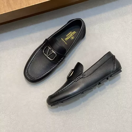 Wholesale Valentino Leather Shoes For Men #1329568 $115.00 USD, Wholesale Quality Replica Valentino Leather Shoes