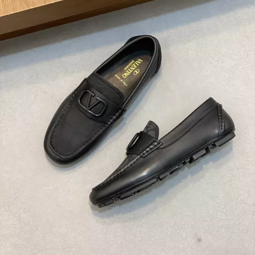 Wholesale Valentino Leather Shoes For Men #1329569 $115.00 USD, Wholesale Quality Replica Valentino Leather Shoes
