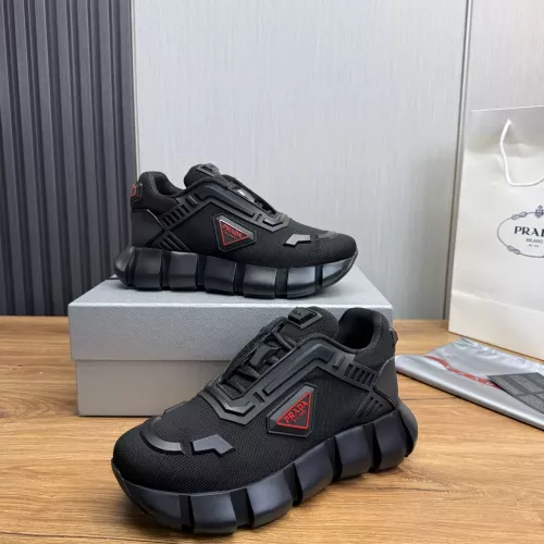Wholesale Prada Casual Shoes For Men #1329637 $102.00 USD, Wholesale Quality Replica Prada Casual Shoes