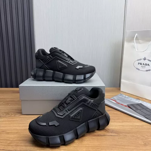Wholesale Prada Casual Shoes For Men #1329638 $102.00 USD, Wholesale Quality Replica Prada Casual Shoes