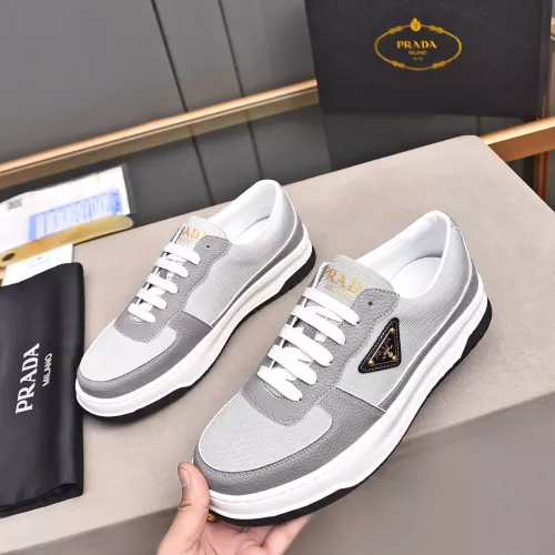 Wholesale Prada Casual Shoes For Men #1329656 $82.00 USD, Wholesale Quality Replica Prada Casual Shoes