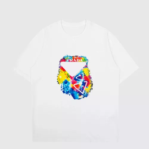Wholesale Prada T-Shirts Short Sleeved For Unisex #1329695 $27.00 USD, Wholesale Quality Replica Prada T-Shirts