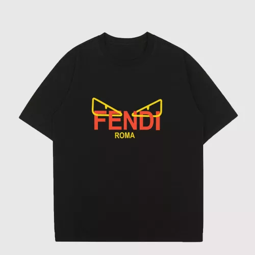 Wholesale Fendi T-Shirts Short Sleeved For Unisex #1329698 $27.00 USD, Wholesale Quality Replica Fendi T-Shirts