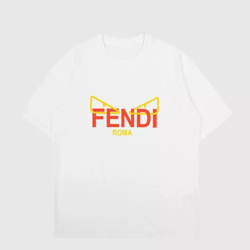 Wholesale Fendi T-Shirts Short Sleeved For Unisex #1329699 $27.00 USD, Wholesale Quality Replica Fendi T-Shirts