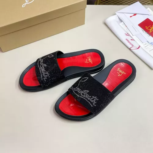 Wholesale Christian Louboutin CL Slippers For Men #1329701 $60.00 USD, Wholesale Quality Replica Christian Louboutin CL Slippers