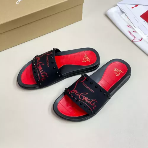 Wholesale Christian Louboutin CL Slippers For Men #1329703 $60.00 USD, Wholesale Quality Replica Christian Louboutin CL Slippers
