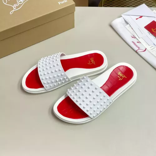 Wholesale Christian Louboutin CL Slippers For Men #1329706 $60.00 USD, Wholesale Quality Replica Christian Louboutin CL Slippers