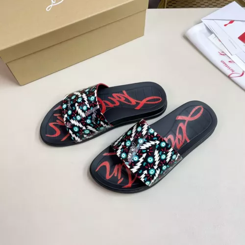 Wholesale Christian Louboutin CL Slippers For Men #1329713 $52.00 USD, Wholesale Quality Replica Christian Louboutin CL Slippers