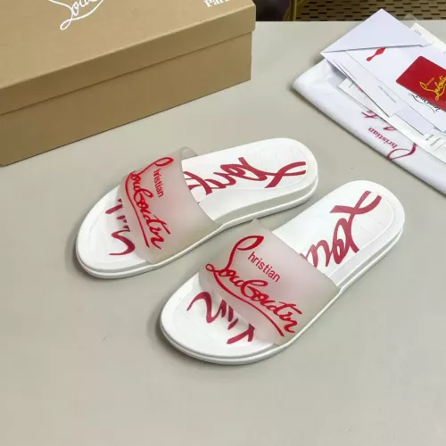 Wholesale Christian Louboutin CL Slippers For Men #1329720 $52.00 USD, Wholesale Quality Replica Christian Louboutin CL Slippers