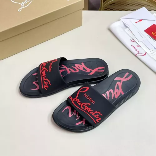 Wholesale Christian Louboutin CL Slippers For Men #1329721 $52.00 USD, Wholesale Quality Replica Christian Louboutin CL Slippers