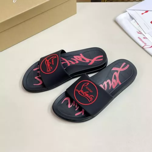 Wholesale Christian Louboutin CL Slippers For Men #1329722 $52.00 USD, Wholesale Quality Replica Christian Louboutin CL Slippers