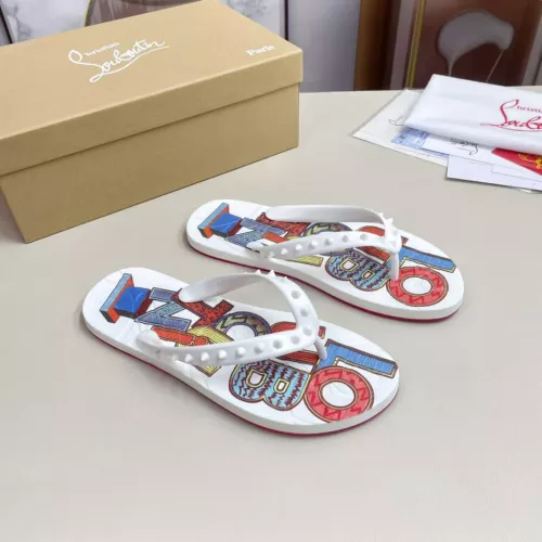 Wholesale Christian Louboutin CL Slippers For Men #1329727 $48.00 USD, Wholesale Quality Replica Christian Louboutin CL Slippers