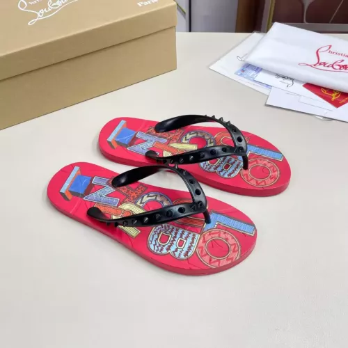 Wholesale Christian Louboutin CL Slippers For Men #1329728 $48.00 USD, Wholesale Quality Replica Christian Louboutin CL Slippers