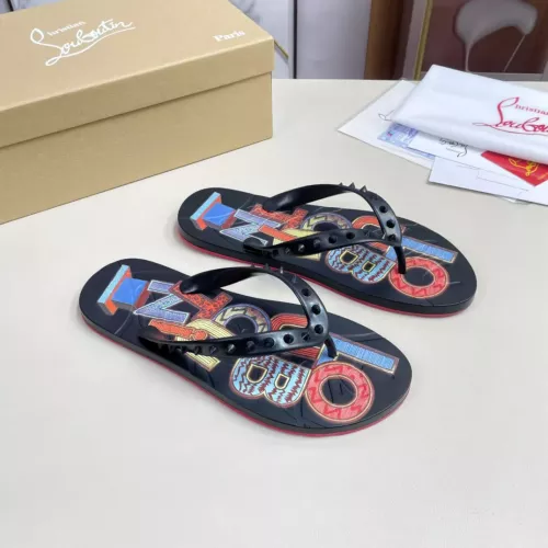 Wholesale Christian Louboutin CL Slippers For Men #1329729 $48.00 USD, Wholesale Quality Replica Christian Louboutin CL Slippers
