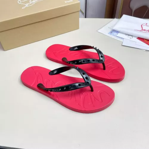 Wholesale Christian Louboutin CL Slippers For Men #1329733 $45.00 USD, Wholesale Quality Replica Christian Louboutin CL Slippers