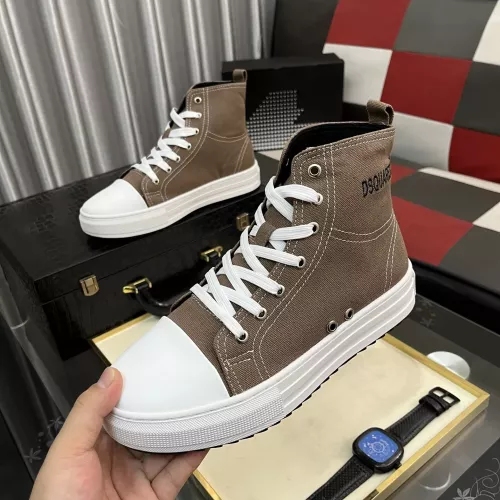 Wholesale Dsquared High Tops Shoes For Men #1329750 $82.00 USD, Wholesale Quality Replica Dsquared High Tops Shoes