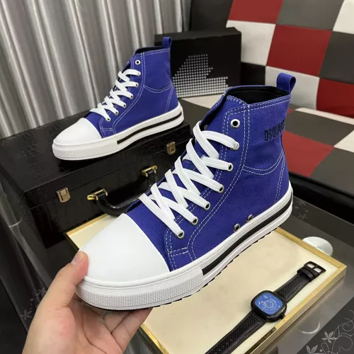 Wholesale Dsquared High Tops Shoes For Men #1329751 $82.00 USD, Wholesale Quality Replica Dsquared High Tops Shoes