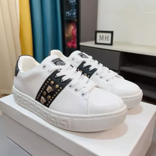 Wholesale Versace Casual Shoes For Men #1329760 $80.00 USD, Wholesale Quality Replica Versace Casual Shoes
