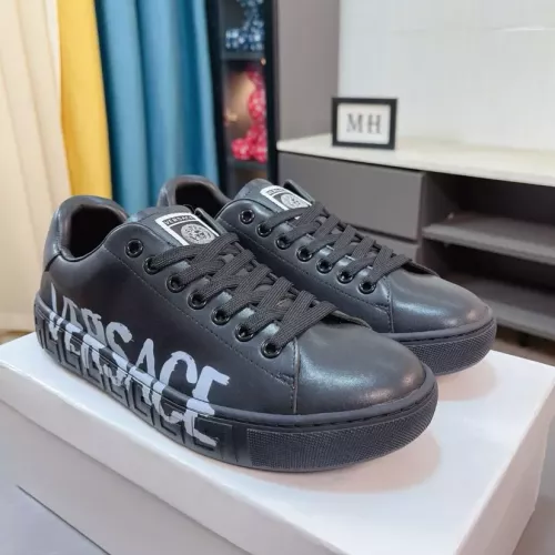 Wholesale Versace Casual Shoes For Men #1329763 $80.00 USD, Wholesale Quality Replica Versace Casual Shoes
