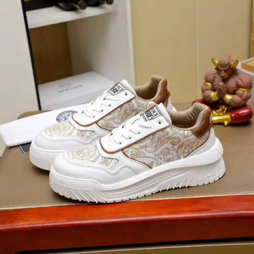 Wholesale Versace Casual Shoes For Men #1329796 $88.00 USD, Wholesale Quality Replica Versace Casual Shoes