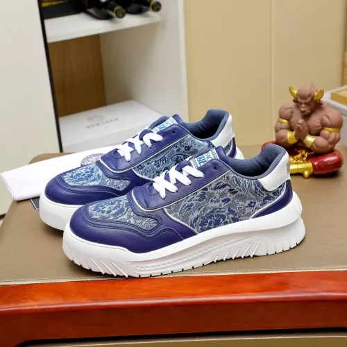 Wholesale Versace Casual Shoes For Men #1329798 $88.00 USD, Wholesale Quality Replica Versace Casual Shoes