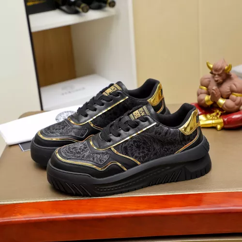 Wholesale Versace Casual Shoes For Men #1329799 $88.00 USD, Wholesale Quality Replica Versace Casual Shoes