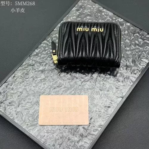 Wholesale MIU MIU Card Case For Women #1329823 $38.00 USD, Wholesale Quality Replica MIU MIU Wallets