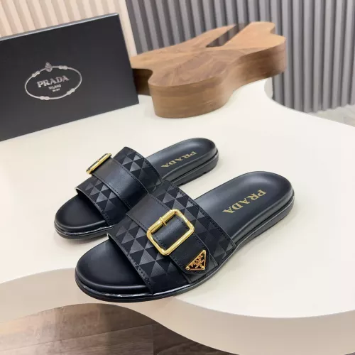 Wholesale Prada Slippers For Men #1329866 $98.00 USD, Wholesale Quality Replica Prada Slippers