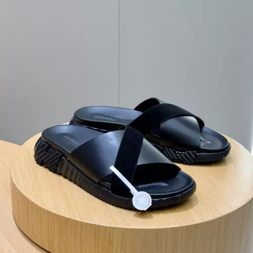 Wholesale Hermes Slippers For Men #1329891 $68.00 USD, Wholesale Quality Replica Hermes Slippers
