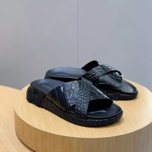 Wholesale Hermes Slippers For Men #1329895 $68.00 USD, Wholesale Quality Replica Hermes Slippers