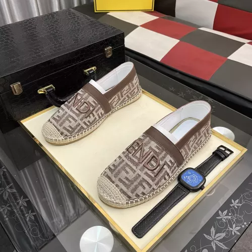 Wholesale Fendi Casual Shoes For Men #1329981 $80.00 USD, Wholesale Quality Replica Fendi Casual Shoes