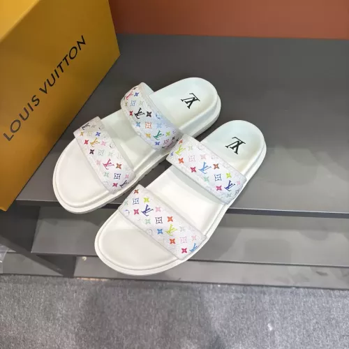 Wholesale Louis Vuitton Slippers For Men #1330003 $60.00 USD, Wholesale Quality Replica Louis Vuitton Slippers