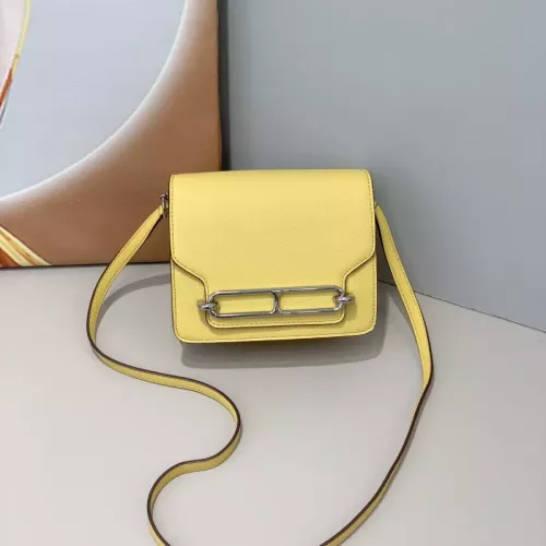 Wholesale Hermes AAA Quality Messenger Bags In Silver For Women #1330164 $72.00 USD, Wholesale Quality Replica Hermes AAA Quality Messenger Bags