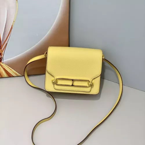 Wholesale Hermes AAA Quality Messenger Bags In Gold For Women #1330165 $72.00 USD, Wholesale Quality Replica Hermes AAA Quality Messenger Bags